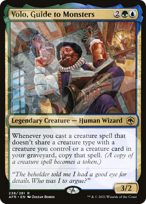 0238 Volo, Guide to Monsters R AFR Ampersand Promos