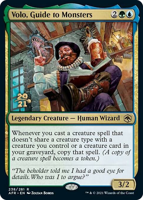 0238 Volo, Guide to Monsters R Prerelease Cards