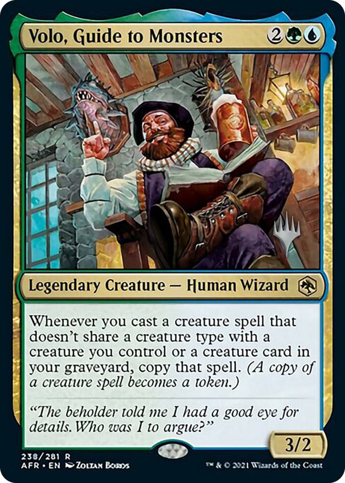 0238 Volo, Guide to Monsters R Promo Pack: Adventures in the Forgotten Realms