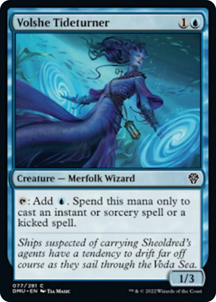 0077 Volshe Tideturner C Dominaria United