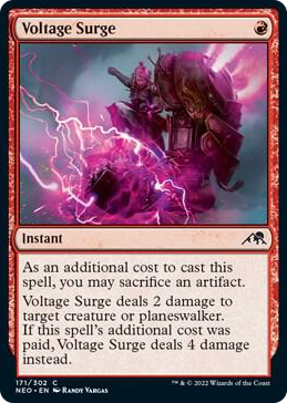 0171 Voltage Surge C Kamigawa: Neon Dynasty