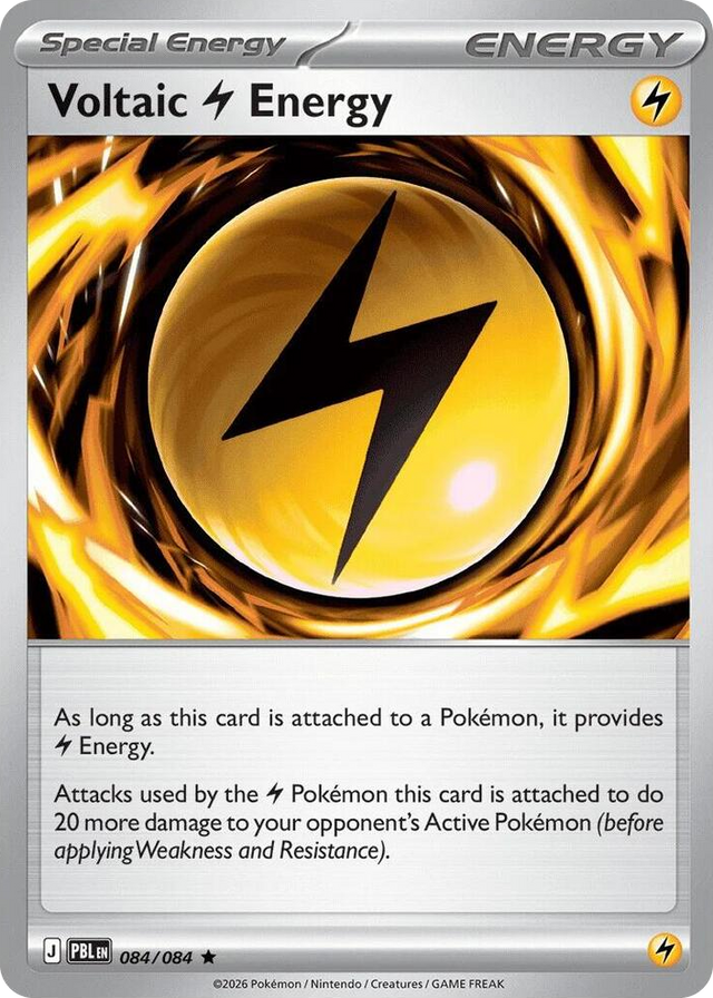 0084 Voltaic Lightning Energy - 084/084 (Non-Holo) Rare Deck Exclusives
