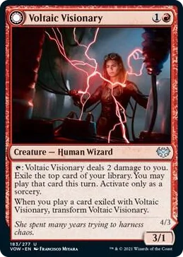 0183 Voltaic Visionary U Innistrad: Crimson Vow