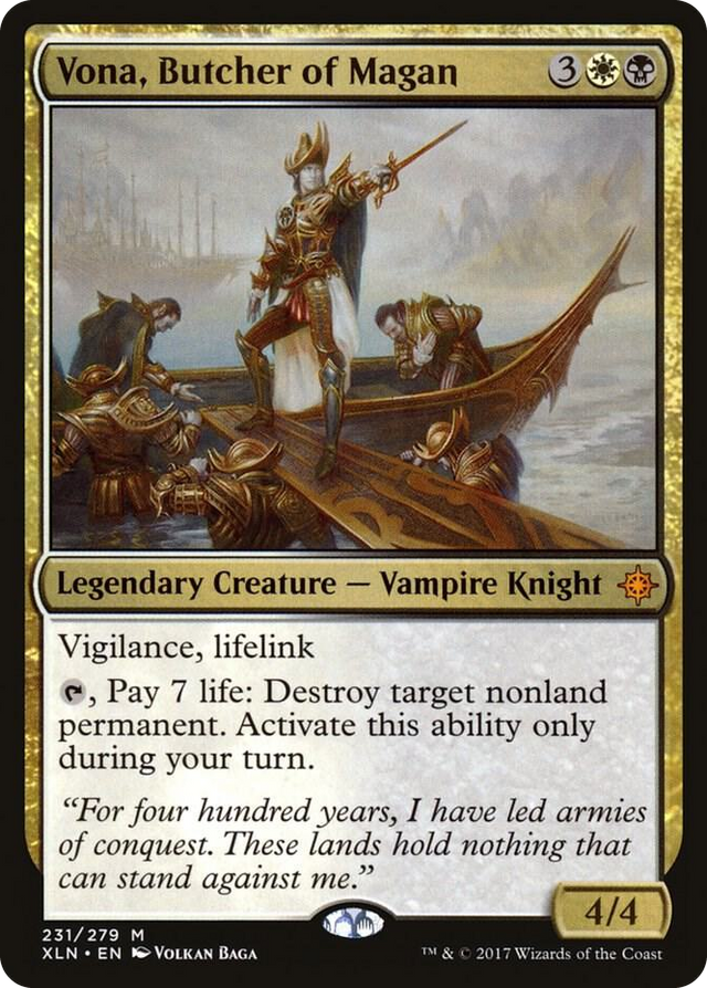 0231 Vona, Butcher of Magan M Ixalan