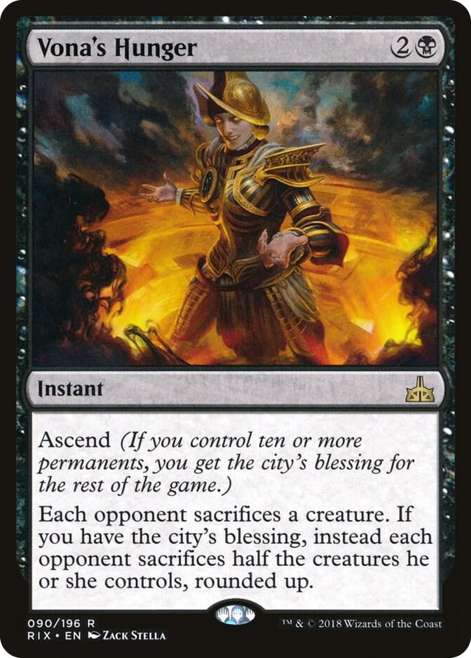 0090 Vona's Hunger R Rivals of Ixalan