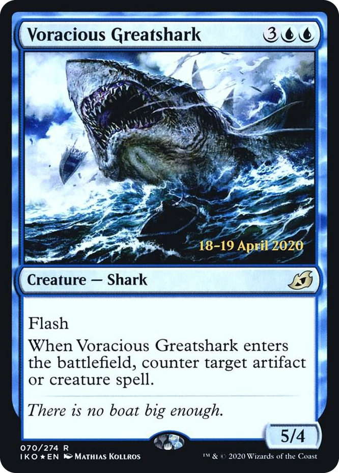 0070 Voracious Greatshark R Prerelease Cards