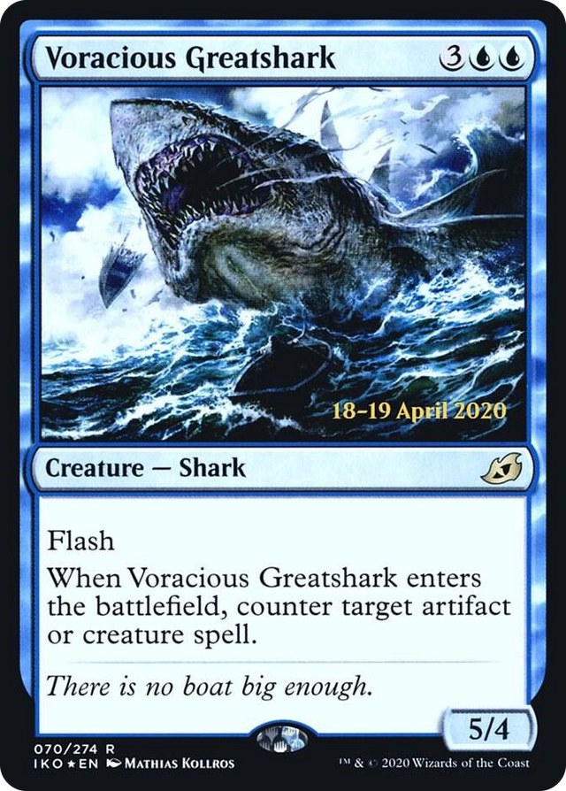 0070 Voracious Greatshark R Prerelease Cards