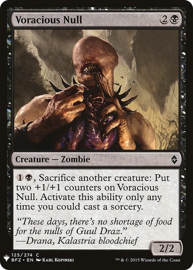0125 Voracious Null C The List Reprints