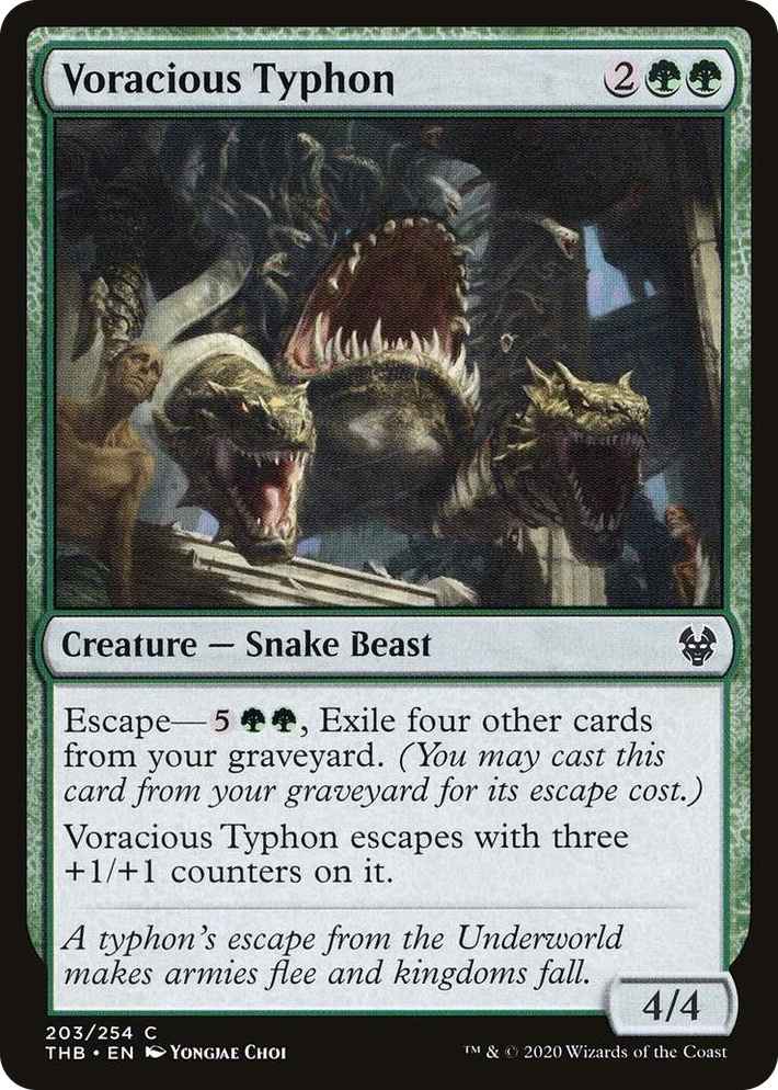 0203 Voracious Typhon C Theros Beyond Death