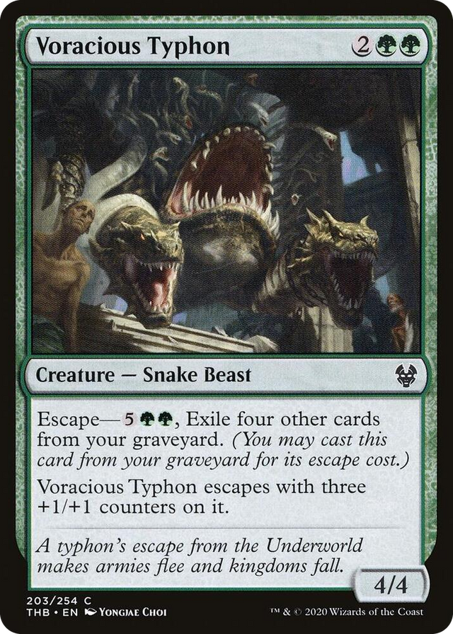 0203 Voracious Typhon C Theros Beyond Death