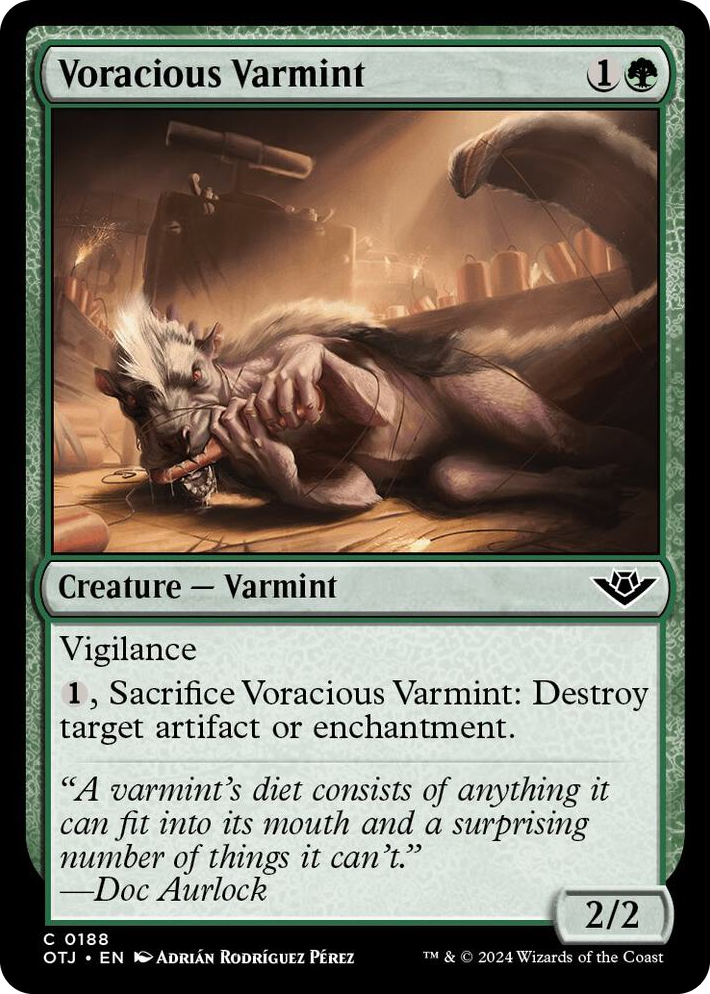 0188 Voracious Varmint C Outlaws of Thunder Junction