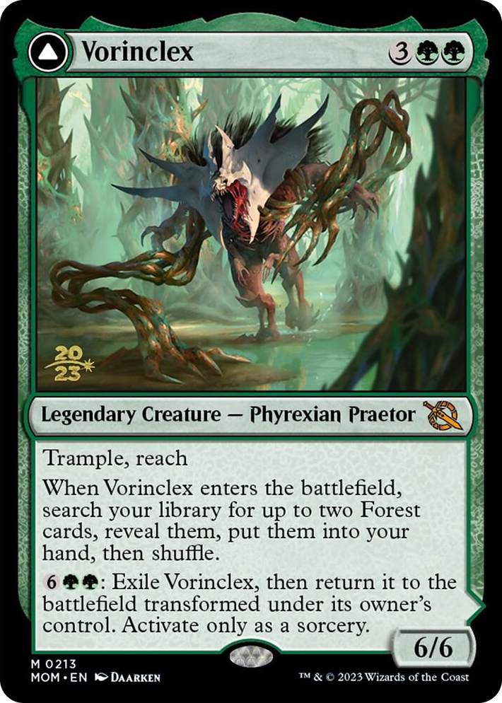 0213 Vorinclex M Prerelease Cards