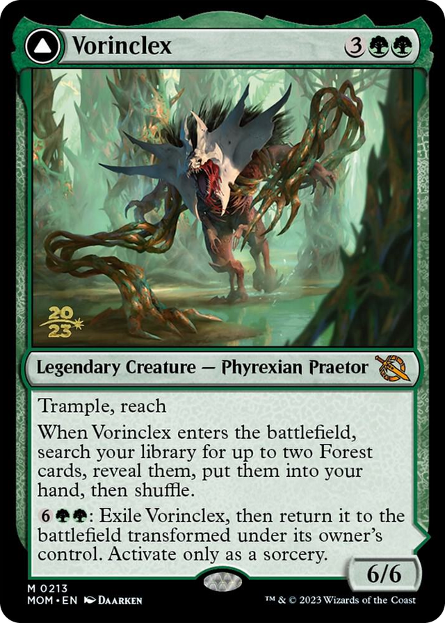 0213 Vorinclex M Prerelease Cards