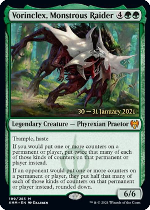 0199 Vorinclex, Monstrous Raider M Prerelease Cards