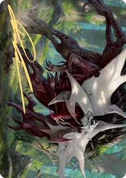 0054 Vorinclex, Monstrous Raider Art Card (54/81) (Gold-Stamped Signature) S Art Series: Kaldheim
