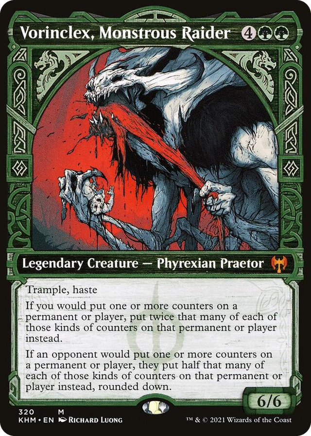 0320 Vorinclex, Monstrous Raider (Showcase) M Kaldheim
