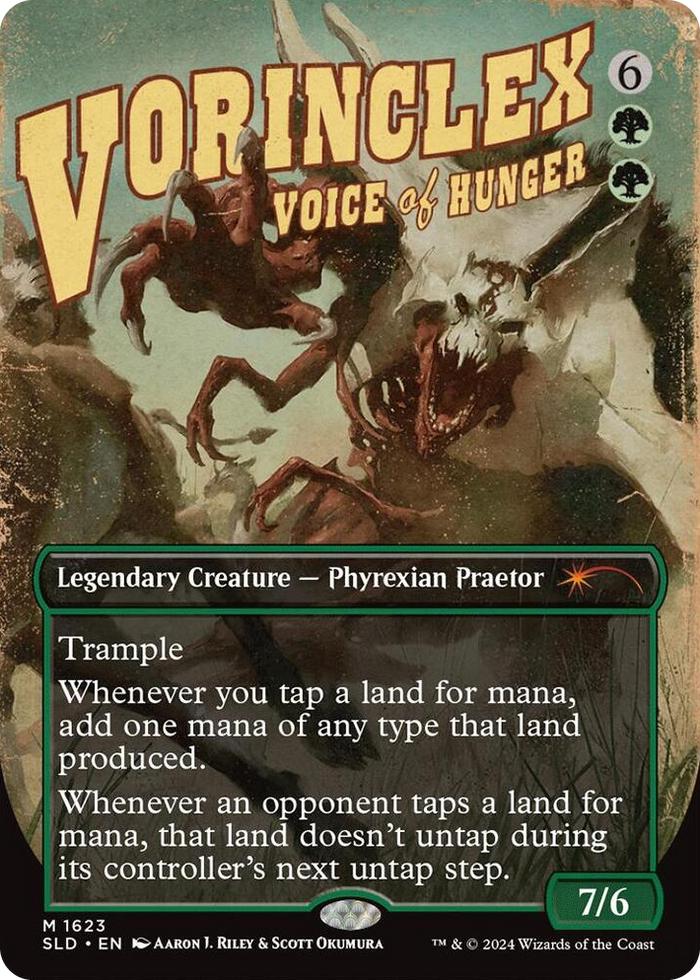 Vorinclex, Voice of Hunger #1623 M - Secret Lair Drop Series Pokemon card