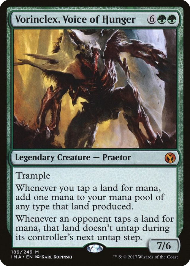 0189 Vorinclex, Voice of Hunger M Iconic Masters