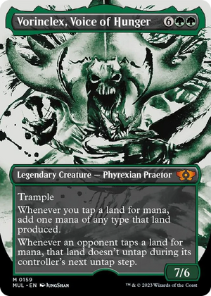 0159 Vorinclex, Voice of Hunger (Halo Foil) M March of the Machine: Multiverse Legends