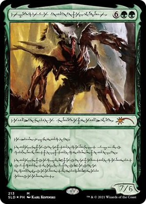 0213 Vorinclex, Voice of Hunger (Phyrexian) M Secret Lair Drop Series