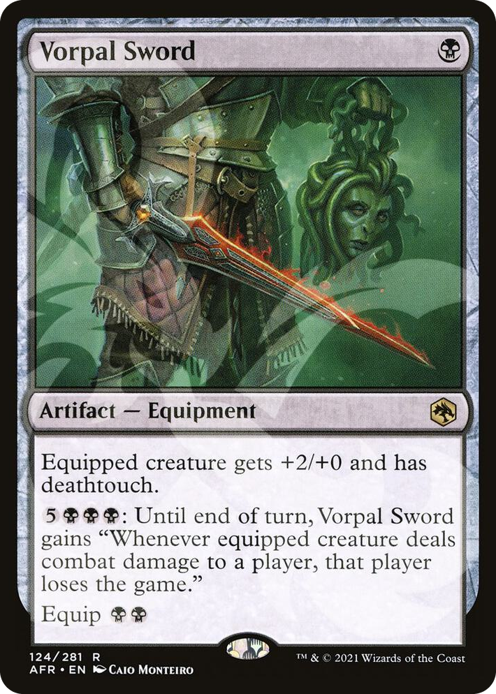 0124 Vorpal Sword R AFR Ampersand Promos