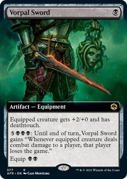 0377 Vorpal Sword (Extended Art) R Adventures in the Forgotten Realms