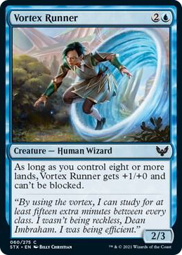 0060 Vortex Runner C Strixhaven: School of Mages