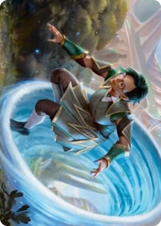 0006 Vortex Runner Art Card S Art Series: Strixhaven