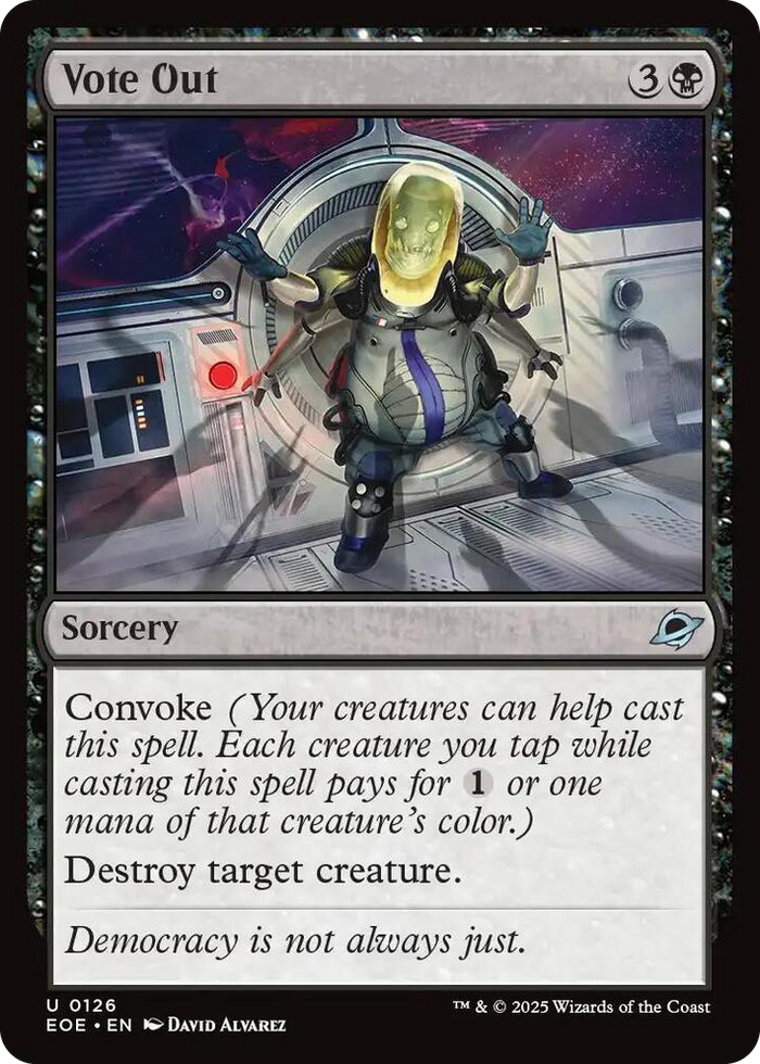 Vote Out #126 U - Edge of Eternities Pokemon card