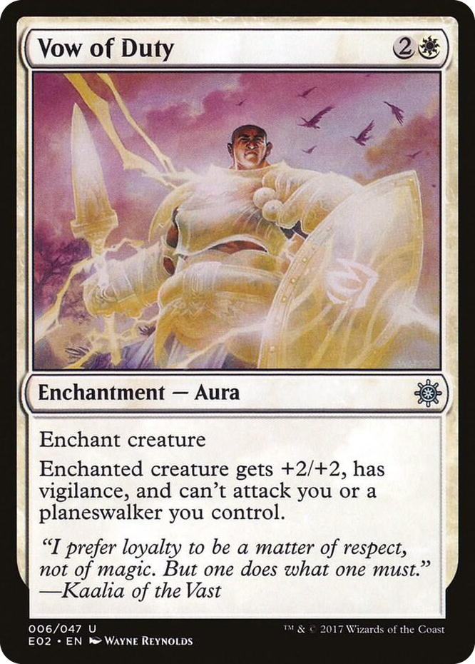 0006 Vow of Duty U Explorers of Ixalan