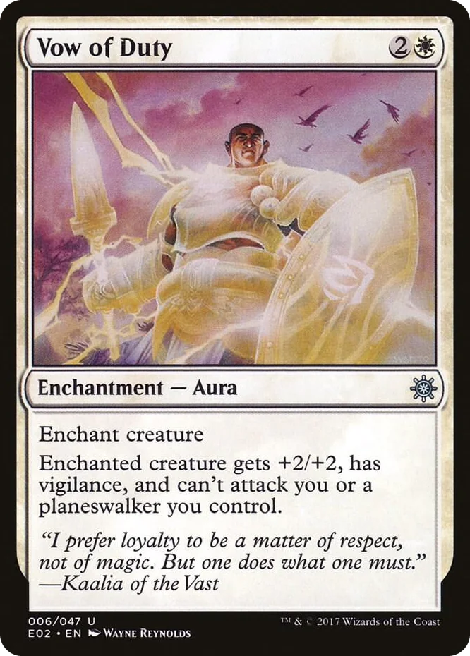 0006 Vow of Duty U Explorers of Ixalan