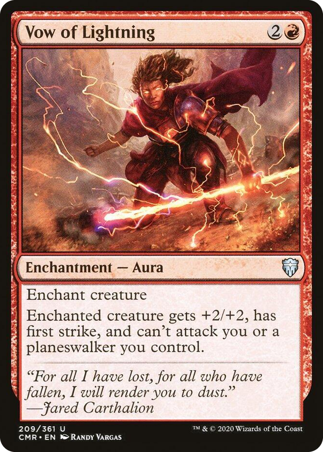 0209 Vow of Lightning U Commander Legends