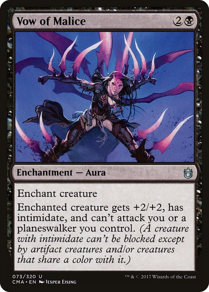 Vow of Malice #73 U - Commander Anthology Pokemon card