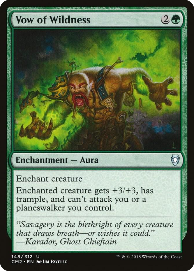 0148 Vow of Wildness U Commander Anthology Volume II