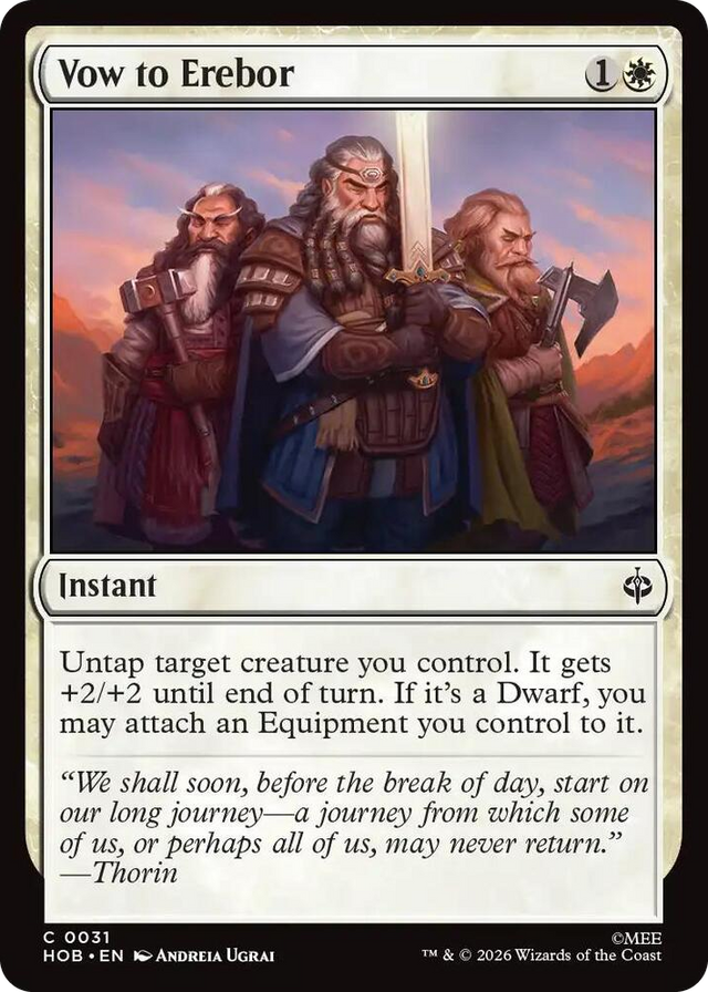 0031 Vow to Erebor C The Hobbit
