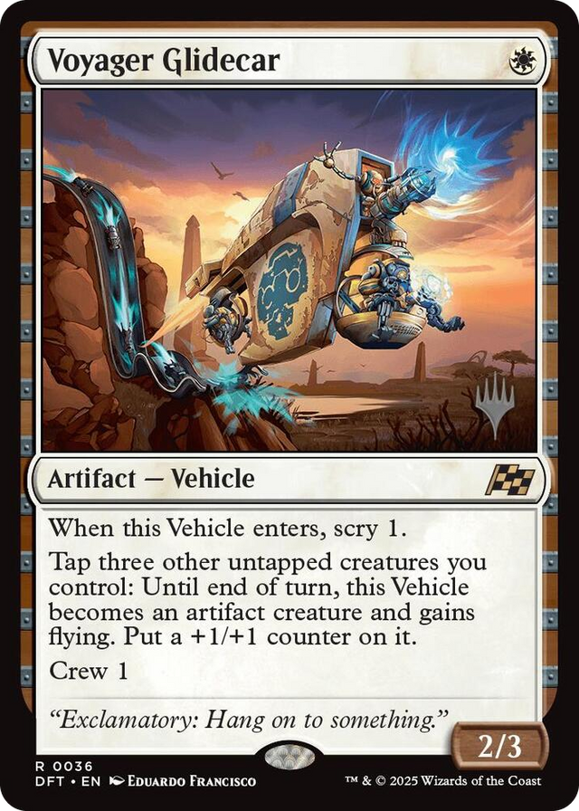 0036 Voyager Glidecar R Promo Pack: Aetherdrift