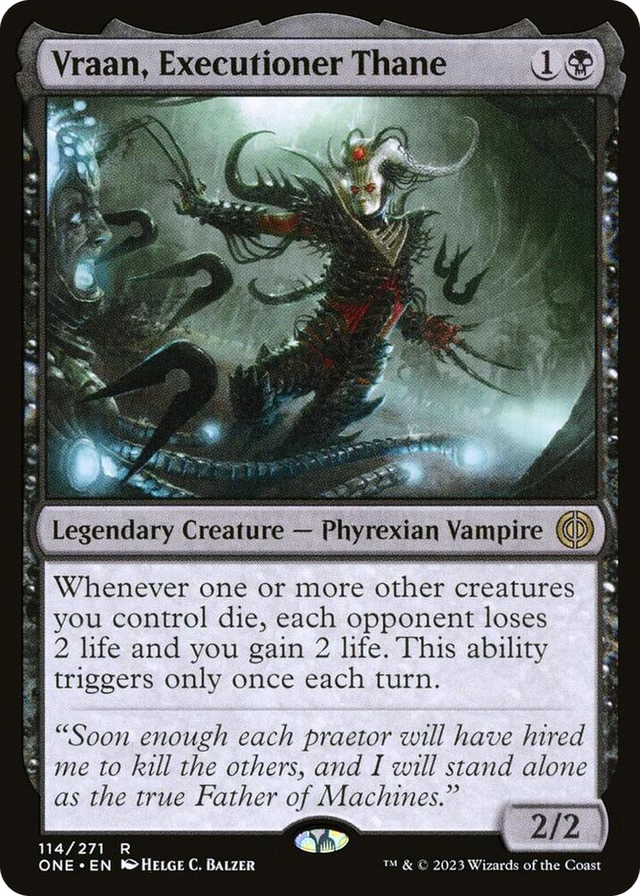 0114 Vraan, Executioner Thane R Phyrexia: All Will Be One