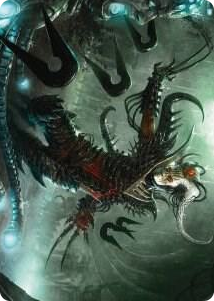 Vraan, Executioner Thane Art Card #24 S - Art Series: Phyrexia: All Will Be One Pokemon card