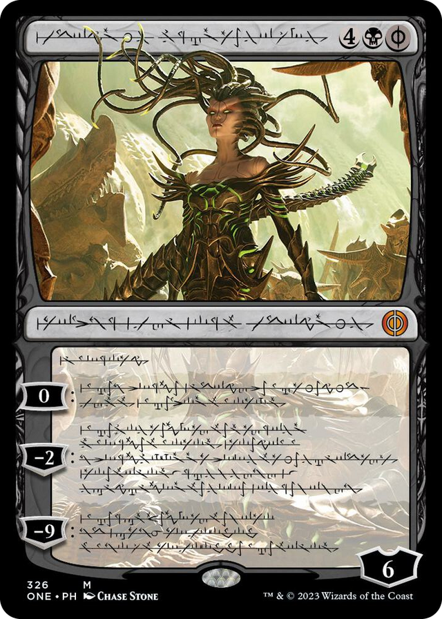 0326 Vraska, Betrayal's Sting (Phyrexian) M Phyrexia: All Will Be One