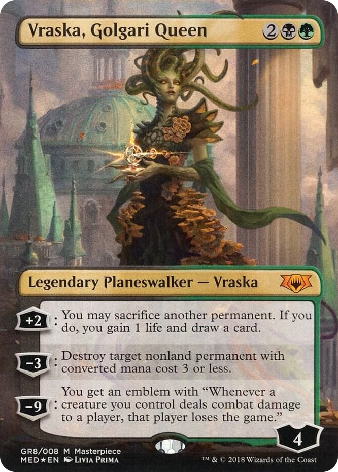 GR008 Vraska, Golgari Queen M Mythic Edition: Guilds of Ravnica
