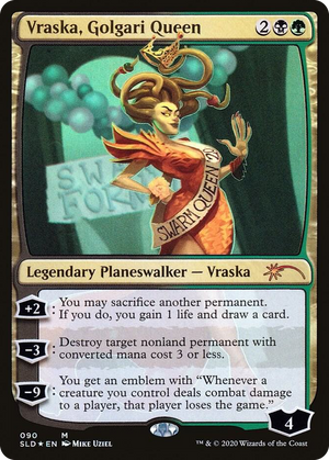 0090 Vraska, Golgari Queen (090) M Secret Lair Drop Series