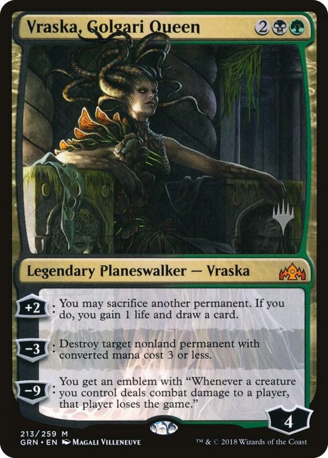 0213 Vraska, Golgari Queen M Promo Pack: Theros Beyond Death