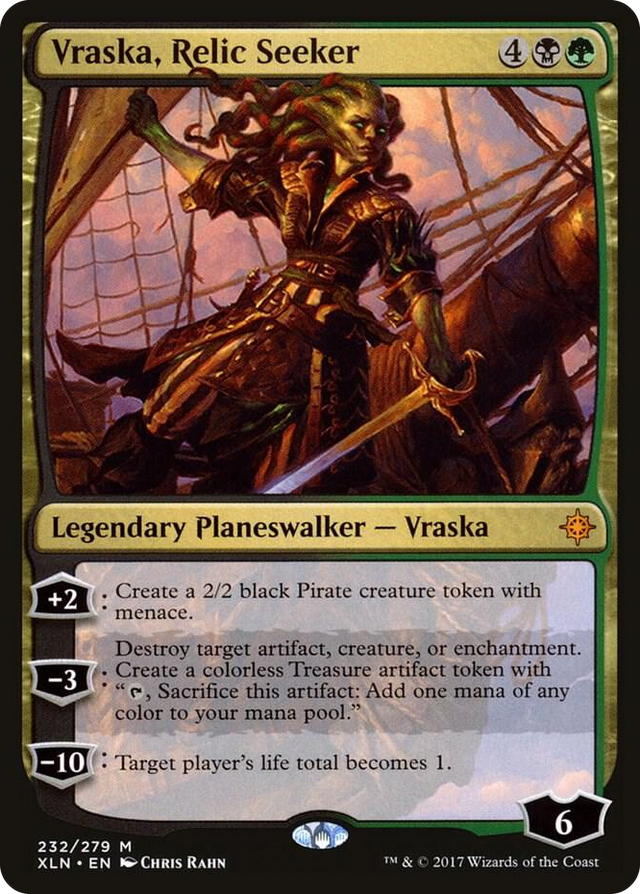 0232 Vraska, Relic Seeker M Ixalan
