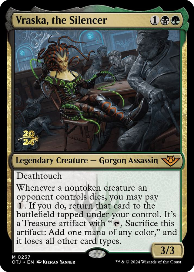 0237 Vraska, the Silencer M Prerelease Cards