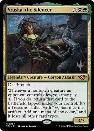 0237 Vraska, the Silencer M Promo Pack: Outlaws of Thunder Junction