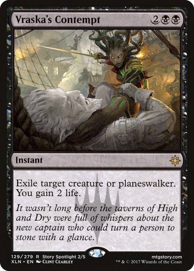 0129 Vraska's Contempt R Ixalan