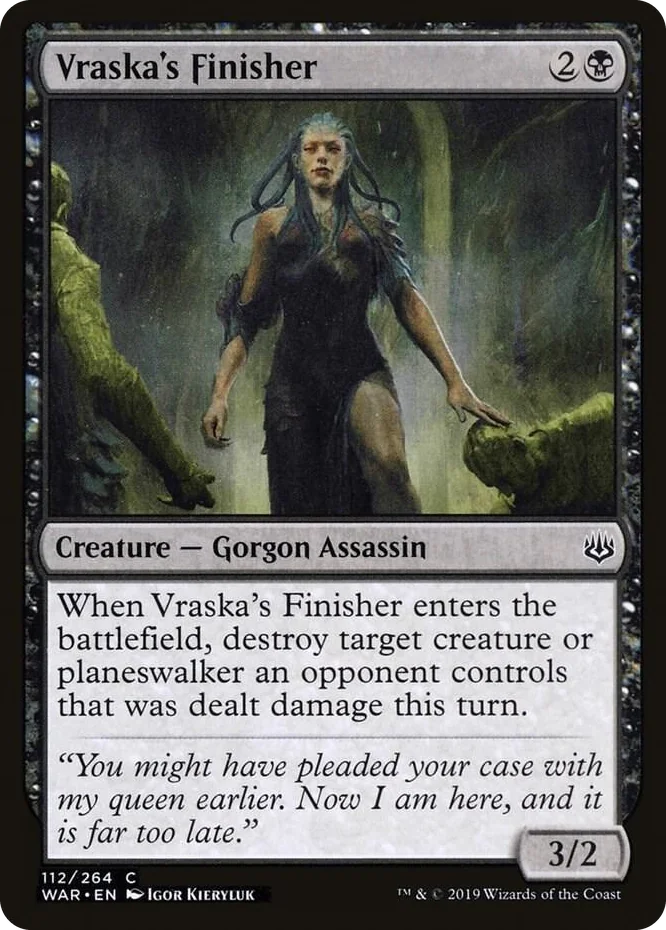 0112 Vraska's Finisher C War of the Spark