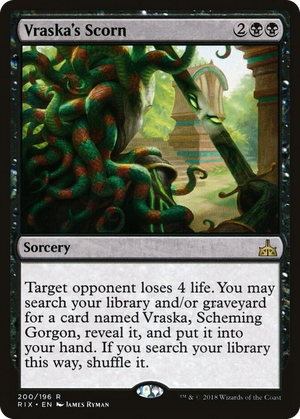 0200 Vraska's Scorn R Rivals of Ixalan
