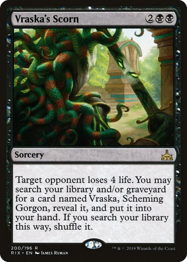 0200 Vraska's Scorn R Rivals of Ixalan