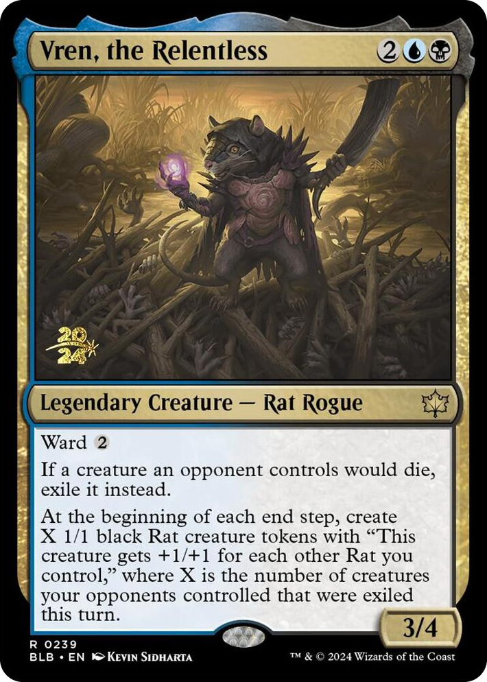 0239 Vren, the Relentless R Prerelease Cards